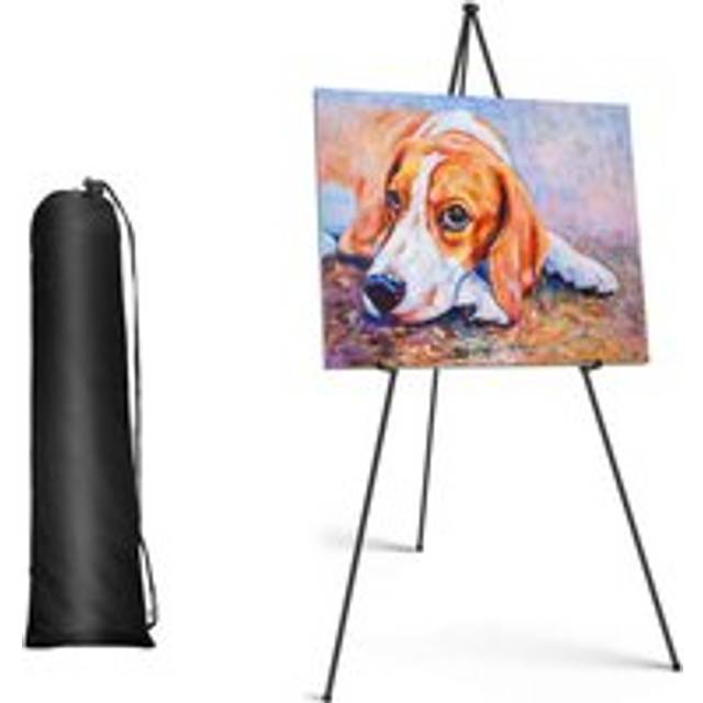 Dayplus - Display Easel Stand for Wedding Sign & Poster 160CM Portable Art Easel for Floor