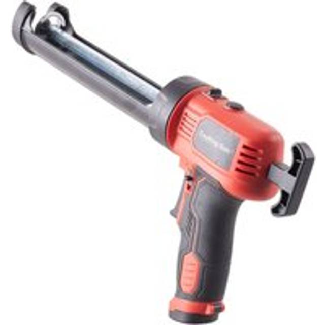 Living And Home 6V Cordless Electric Caulking Gun - Non-Drip Auto Cutoff & Led Light For Silicone/sealants (Red+Black, Battery Not Included) - One Size