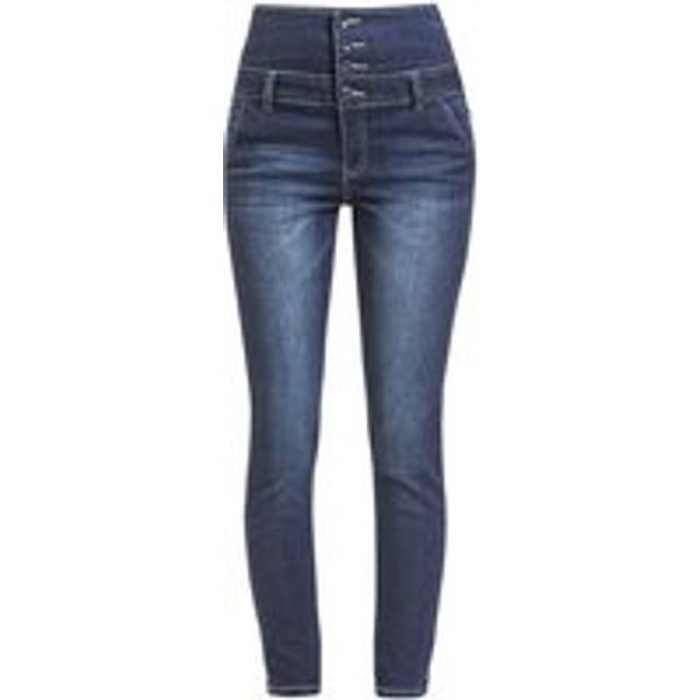 RED by EMP Jeans - High Waist Denim Jeans - W27L32 to W38L34 - for Women - dark blue - W30L32