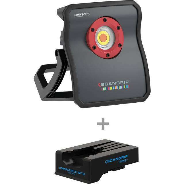 Undersökningslampa Scangrip Multimatch 3 CONNECT, 3000 lm, Bosch/Ampshare batterier