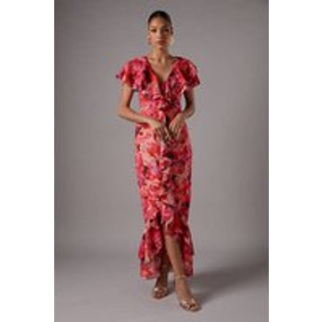 Coast Multi Fit & Flare Dress Womens Occasion Dresses