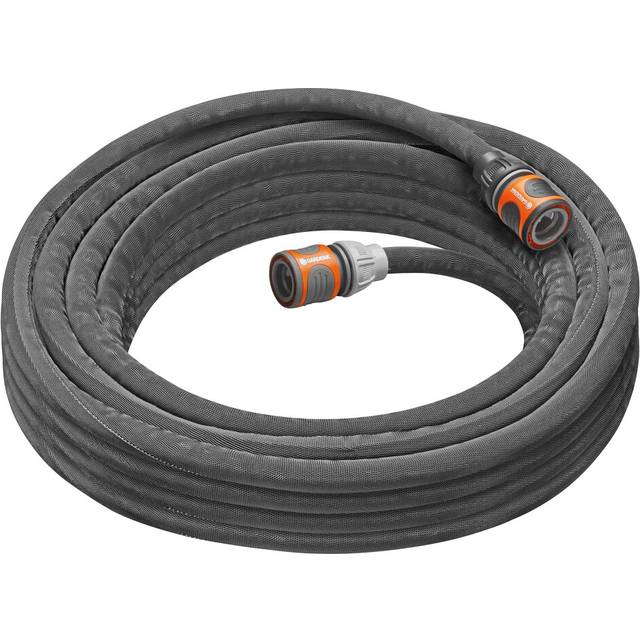 Gardena Liano Life Textile Hose 1/2 inch, 10m: Highly flexible textile garden hose, with PVC inner tube, no kinking, lightweight, weather-resistant