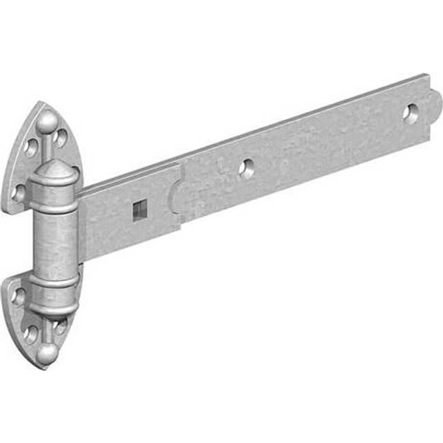 "Gatemate 14"" Reversible Gate Hinges Galvanised by Ironmongery World"