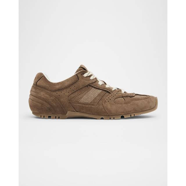 Alohas Womens Tb.56 Sneakers Brown Suede, 8
