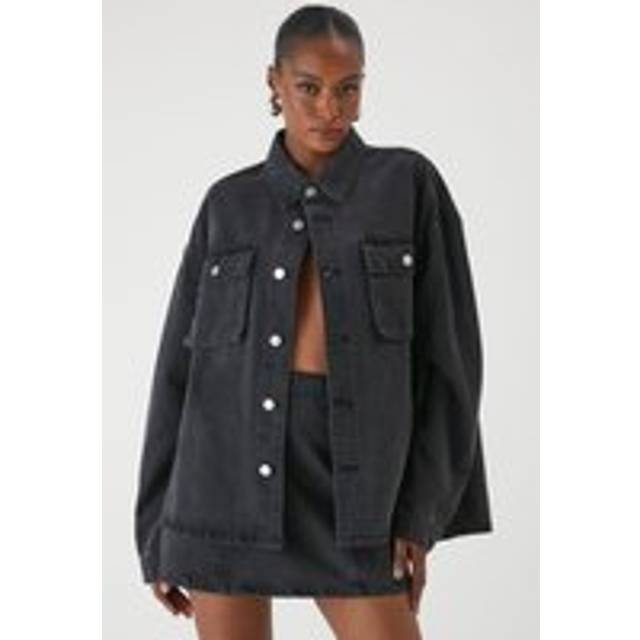 Misspap washed black top womens casual tops
