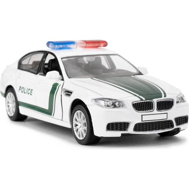BDTCTK 1/36 Scale Corvette Police Car Model  Zinc Alloy Die-Cast Pull Back Vehicles Kid Toys for Boy Girl Gift (Corvette Police Car)