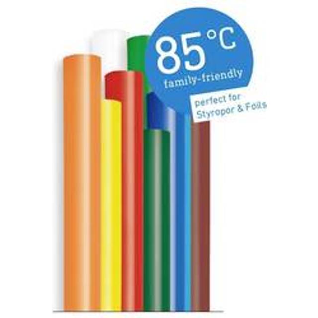 Steinel Assorted Colour 85 Degree Low Temperature Glue Sticks 7mm 150mm Pack of 16