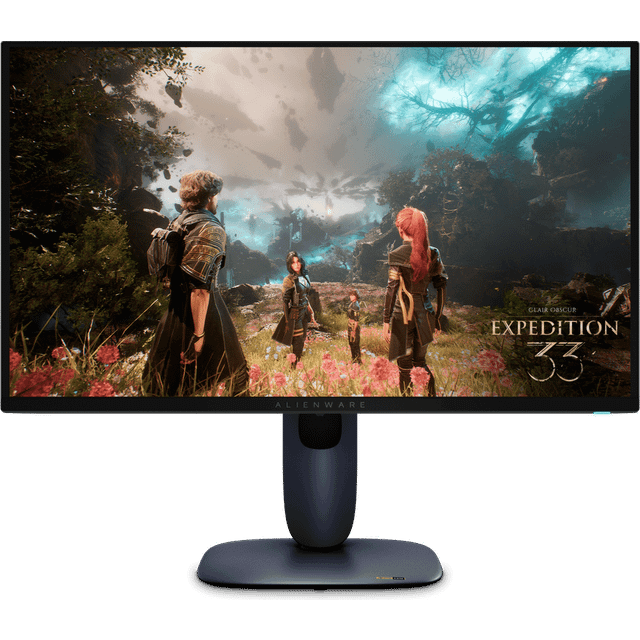 Alienware 27 4K QD-OLED Gaming Monitor AW2725Q - OLED-monitor - spel - 27" (26.7" visbar) - 3840 x 2160 4K @ 240 Hz - 1000 cd/m² - 1500000:1 - DisplayHDR 400 True Black - 0.03 ms - 2xHDMI, DisplayPort - BTO - med 3 års Advanced Exchange Basic Warranty