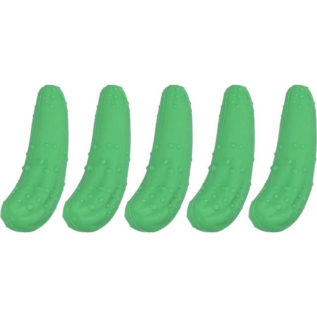 5Pcs Wine Stoppers Silicone Reusable Artificial Cucumber Shape Beverage Bottle Stopper