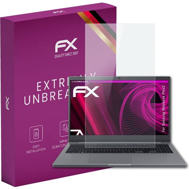Atfolix glass protector for samsung notebook plus2 9h hybrid-glass