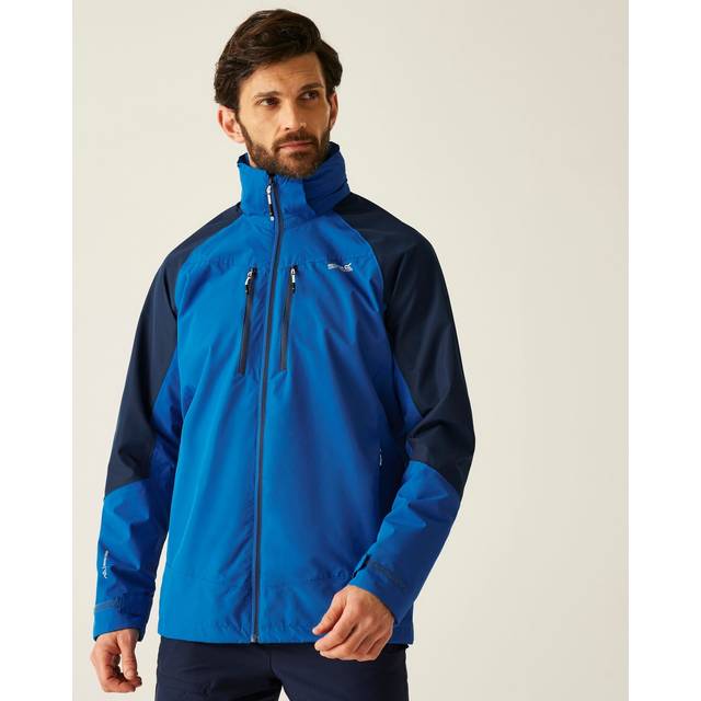 'Calderdale VI' Waterproof Breathable Shell Jacket - Duck Egg Blue