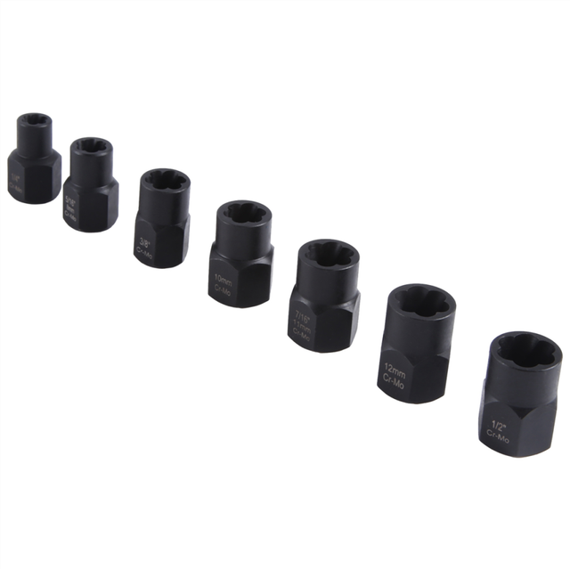 13-Piece Impact Bolt Nut Remover Set, Extractor Socket, Tool Set