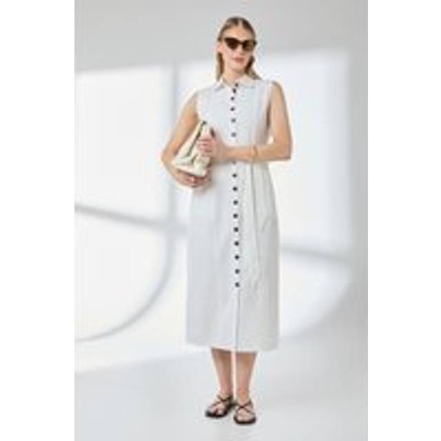 Principles white shirt dress womens daywear dresses