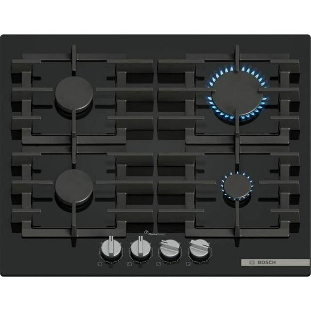 PPP6A6I40 60Cm Black 4 Burner Gas Hob