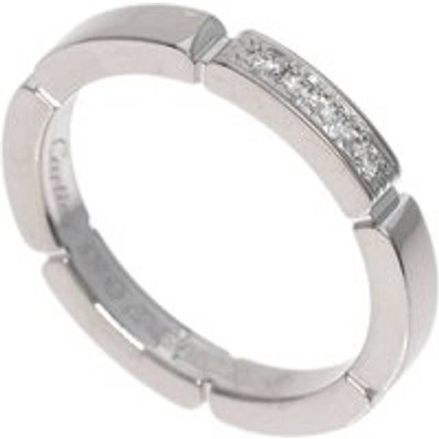 Womens Preloved Love Wedding Band Diamond Ring Wo - Silver - Grey - One Size