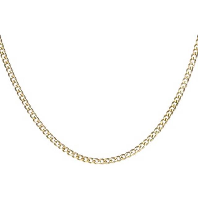 Mens chains necklaces 5mm 18" long stainless steel chain necklace, gold