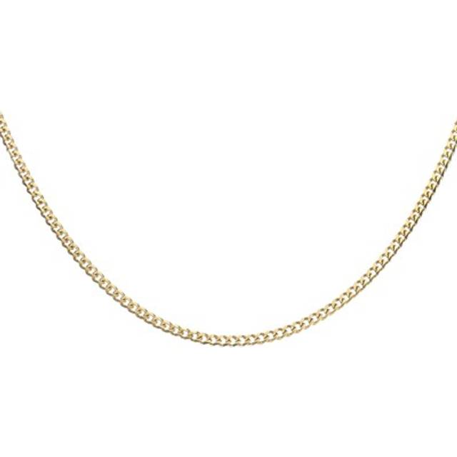 Mens chains necklaces 3.5mm 18 inch long stainless steel chain necklace, gold