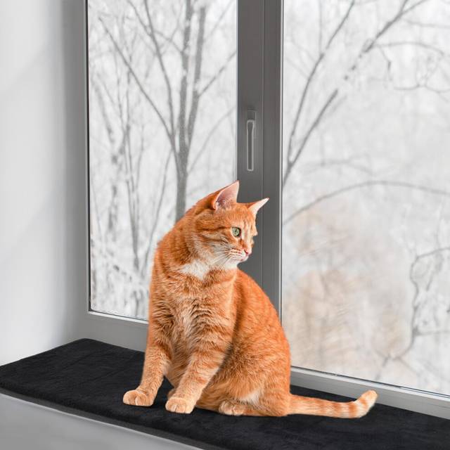 Cat Windowsill Cunshion Cat Window Bed Mat Pet Lying Mat for Windowsills (90X30) CM