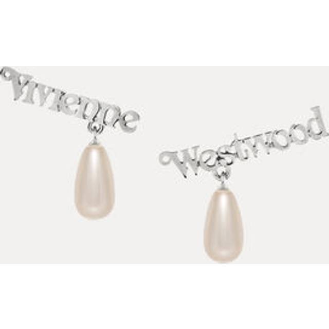 Vivienne Westwood Amelia Earrings Silver Glass Pearls Women - ---