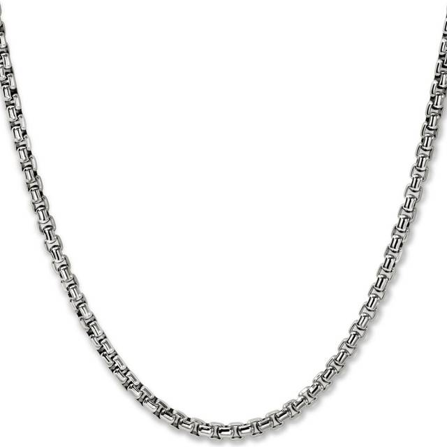 John Hardy - box-chain necklace - men - Sterling Silver - 50