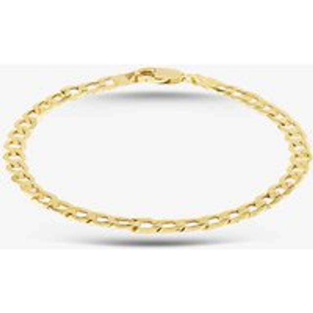9ct Yellow Gold 8.5 Inch Curb Chain Bracelet HC120-8.5