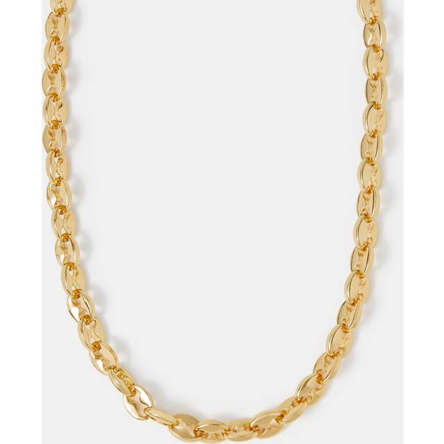 14ct Gold-plated Chunky Link Chain Necklace - Accessorize - One Size