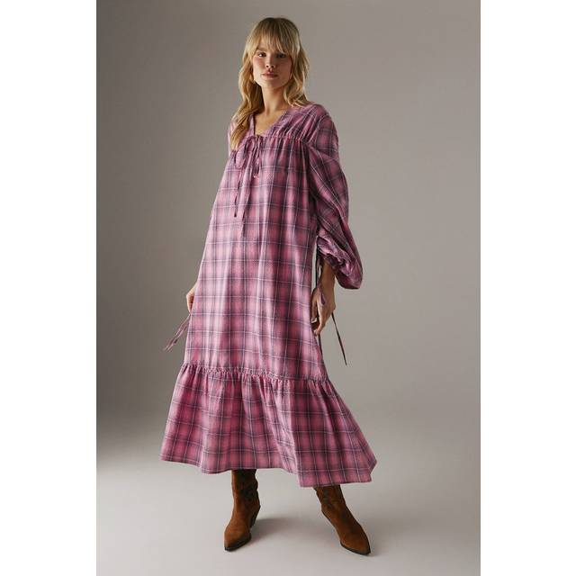Warehouse pink dress womens daywear dresses