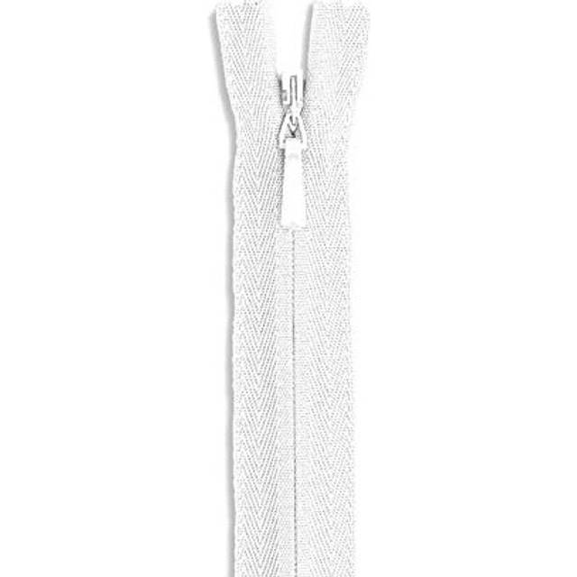 30 inch Invisible Zipper White Non Separating  3 30 Zipper Nylon White Zipper Crafts for Sewing Bridal and Formal DressSkir