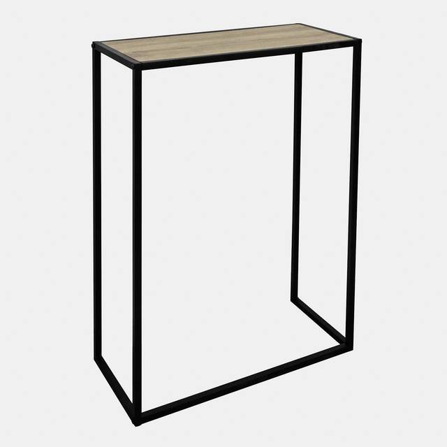 OHS Manhattan Rectangle Console Table - Natural Wood