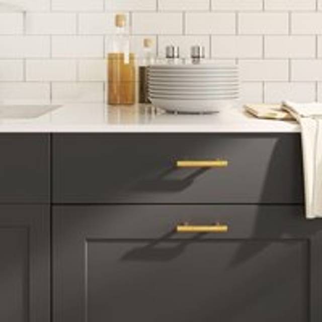 Cabinet Handles 20 pcs Gold 64 mm Stainless Steel - One Size