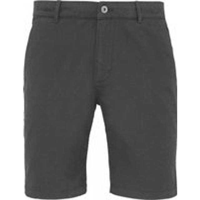 Asquith & Fox Mens Casual Chino Shorts (Slate) - Multicolour - Size 4XL