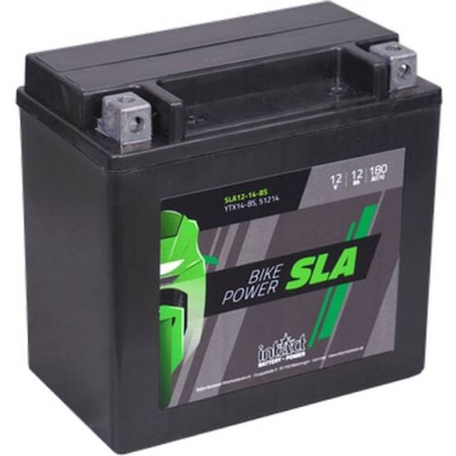 Intact sealed activated sla bike-power moto motorcycle battery ytx14-bs / 51214