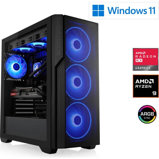 CSL Computer Gamer-PC M12320H AMD Ryzen 9 9950X3D 5.7 GHz 64 GB RAM 2000 GB SSD AMD Radeon™ RX 9070 XT 16 GB GDDR6 94923