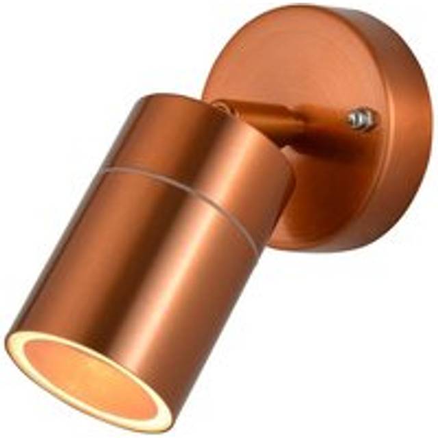 Forum Leto Adjustable Single GU10 Spotlight IP65 - Copper - ZN-26536-COP