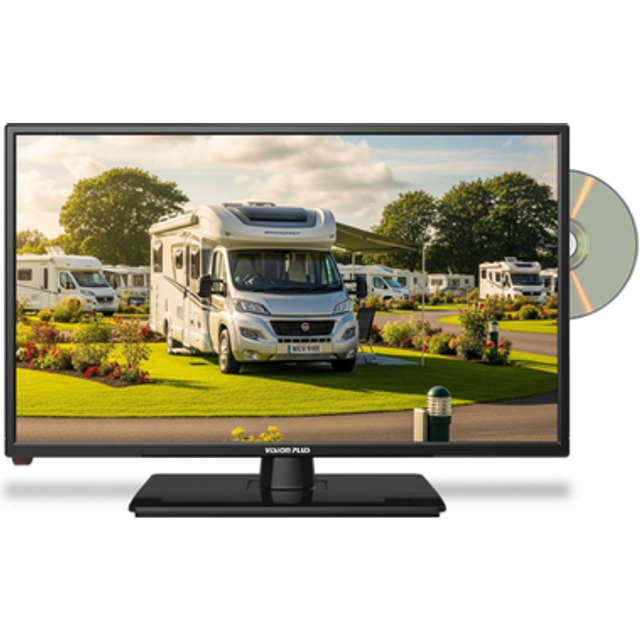 Vision plus 22 inch full hd led 12 volt tv with freeview and built-in dvd player