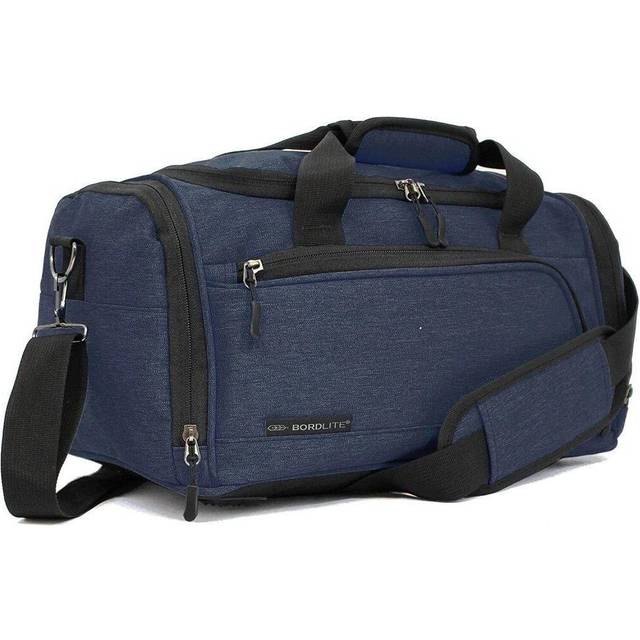Holdall Carry On 40x 20 x25cm Under-seat Travel Duffel Bag for Ryanair, Easy Jet - Blue - One Size