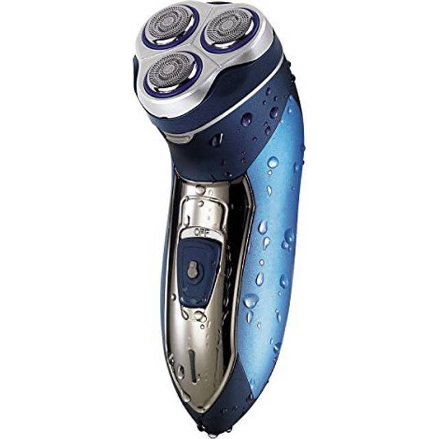 Omega 20905 Corded and Cordless Rechargeable Foil Mens Shaver & Pop-up Trimmer with Travel Pouch