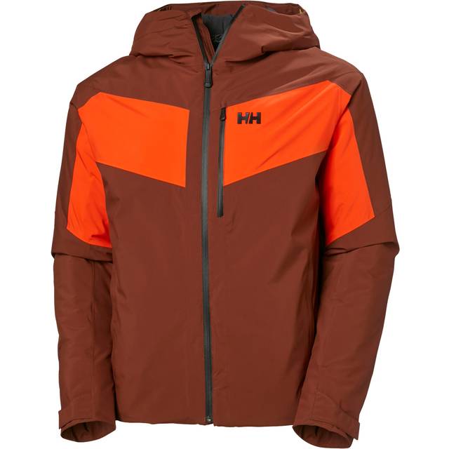 Ski jacket with hood Helly Hansen Carv Lifaloft 2.0 - Orange - M