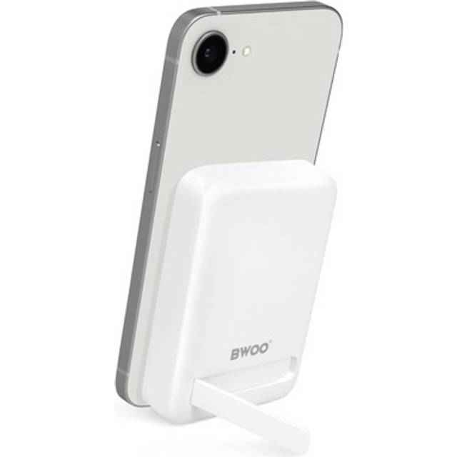 Bwoo external battery 10000 mah - 20w usb-c port and foldable stand