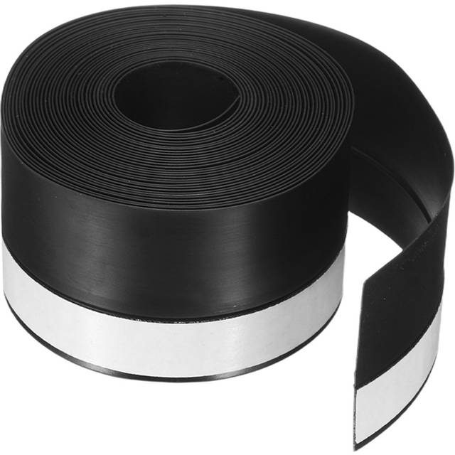 Weather stripping door seal 45mm silicone seal strip length 5m, black