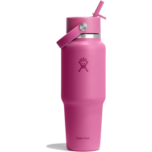 Hydro Flask Wide Mouth Flex Straw Cap Reef travel bottle, 946 ml