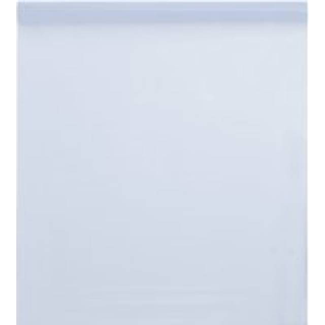 Window Film Static Frosted Transparent White 90x1000 cm PVC - Black - One Size