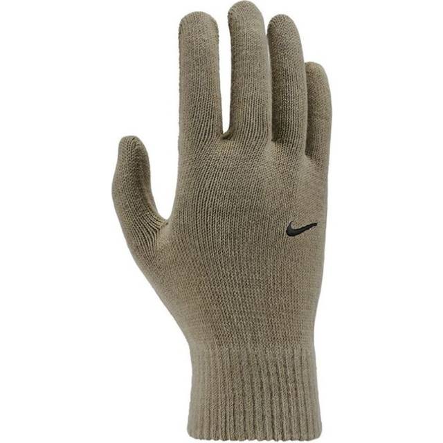 Nike Adult 2.0 Knitted Swoosh Grip Gloves (L-XL) - Khaki Green/black