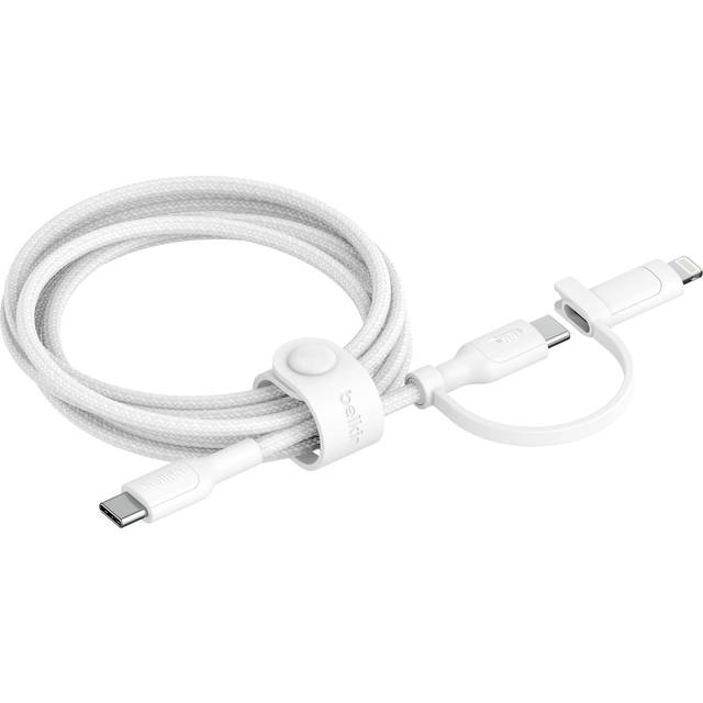 Belkin BoostCharge Pro USB cable USB 2.0 1.5 m USB C USB C/Lightning Black