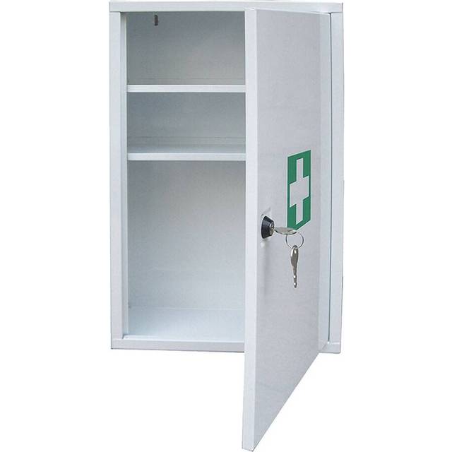 Medicinskåp Demerx Låsbar 30X46Cm Vit