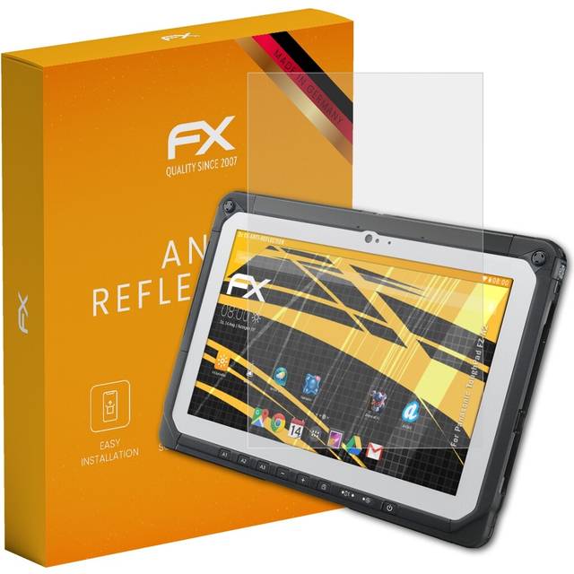 Atfolix 2x screen protection film for panasonic toughpad fz-a2 matt&shockproof