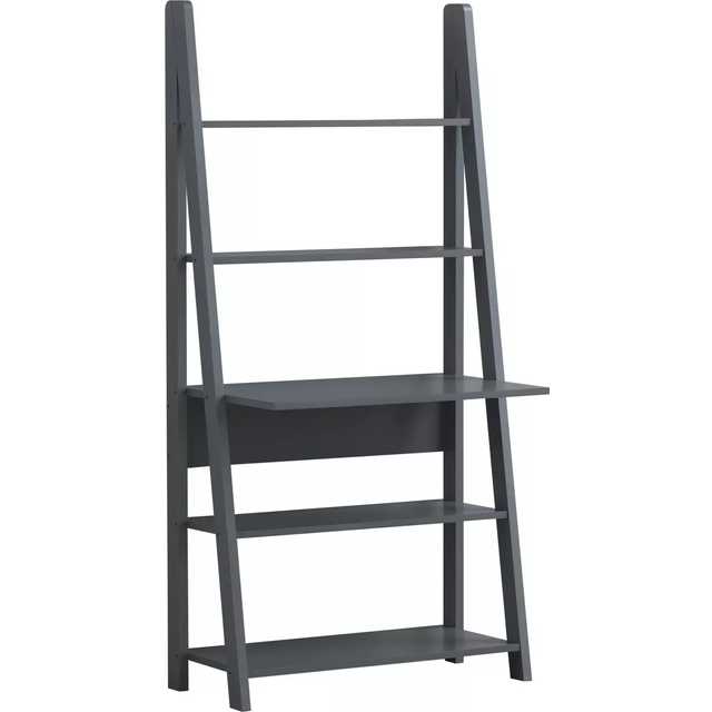 Riva Ladder Desk - Dary Grey, Grey