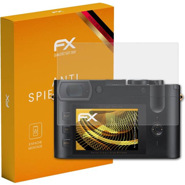 Atfolix 3x Screen Protection Film For Leica Q2 Daniel Craig Matt&shockproof