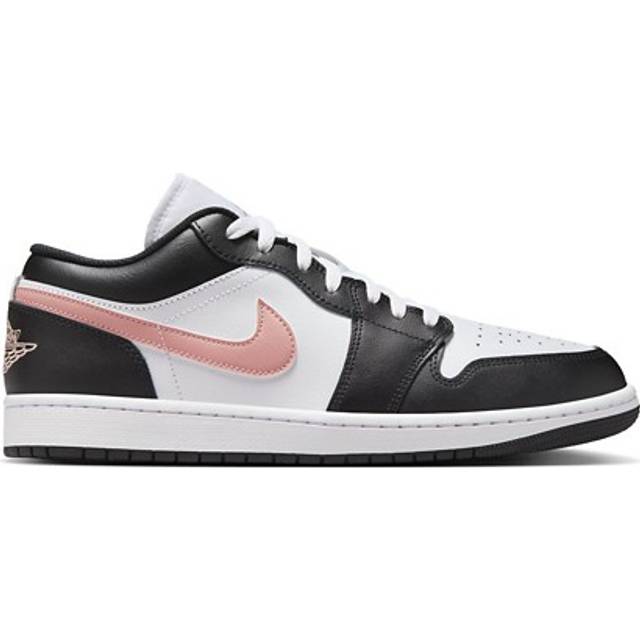 Jordan 1 Low Men Shoes - White - Size: 9 - Leather - Foot Locker