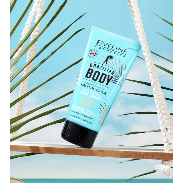 Eveline brazilian body beautifying moisturizing firming cc body cream 150ml